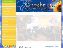 Tablet Screenshot of enrichmenttcs.com